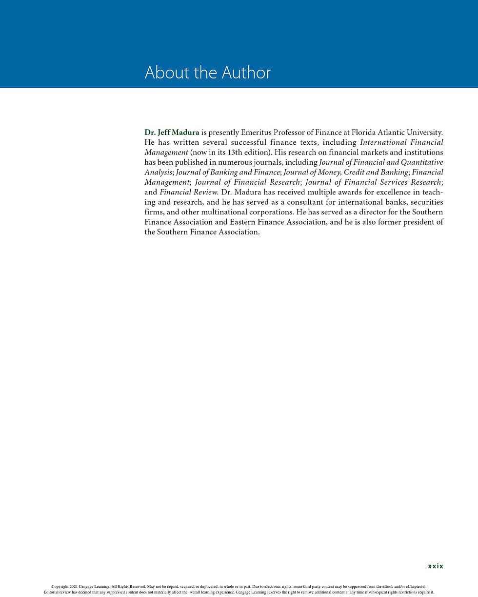 Thumbnail: Financial Markets  Institutions 13th Edition | Book Preview