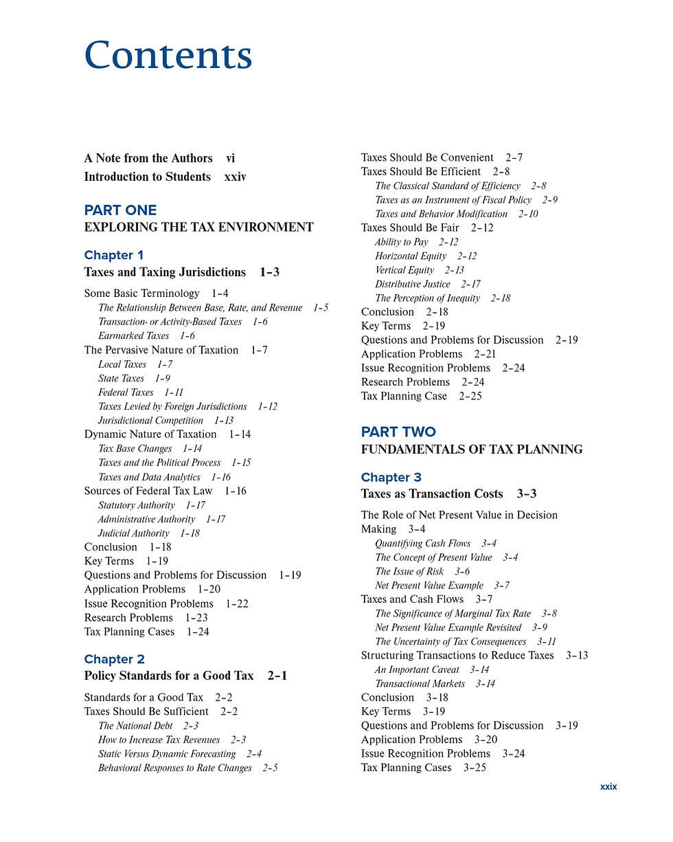 Thumbnail: Principles of Taxation for Business and Investment Planning 2024 Edition | Book Preview