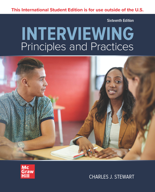 Dowmload PDF | Interviewing Principles and Practices 16th Edition - ISE | Ebookworm