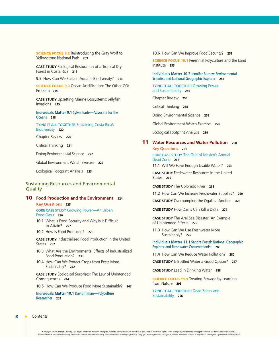Thumbnail: Environmental Science 16th Edition ISBN: 1337569615 | Book Preview