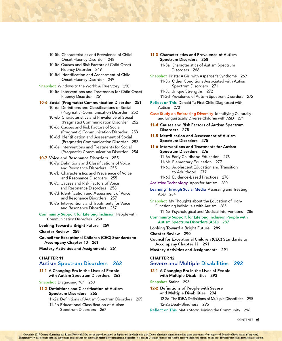 Thumbnail: Human Exceptionality: School, Community, and Family 12th Edition | Book Preview