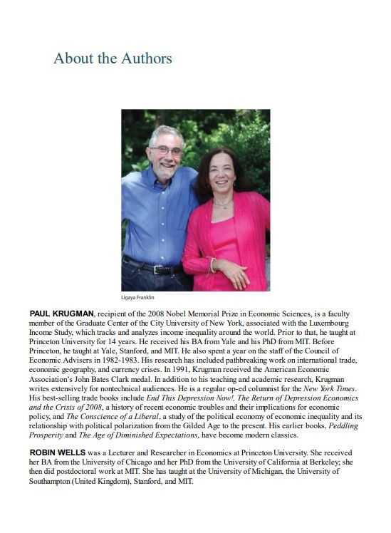 Thumbnail: Macroeconomics 5th Edition | Book Authors