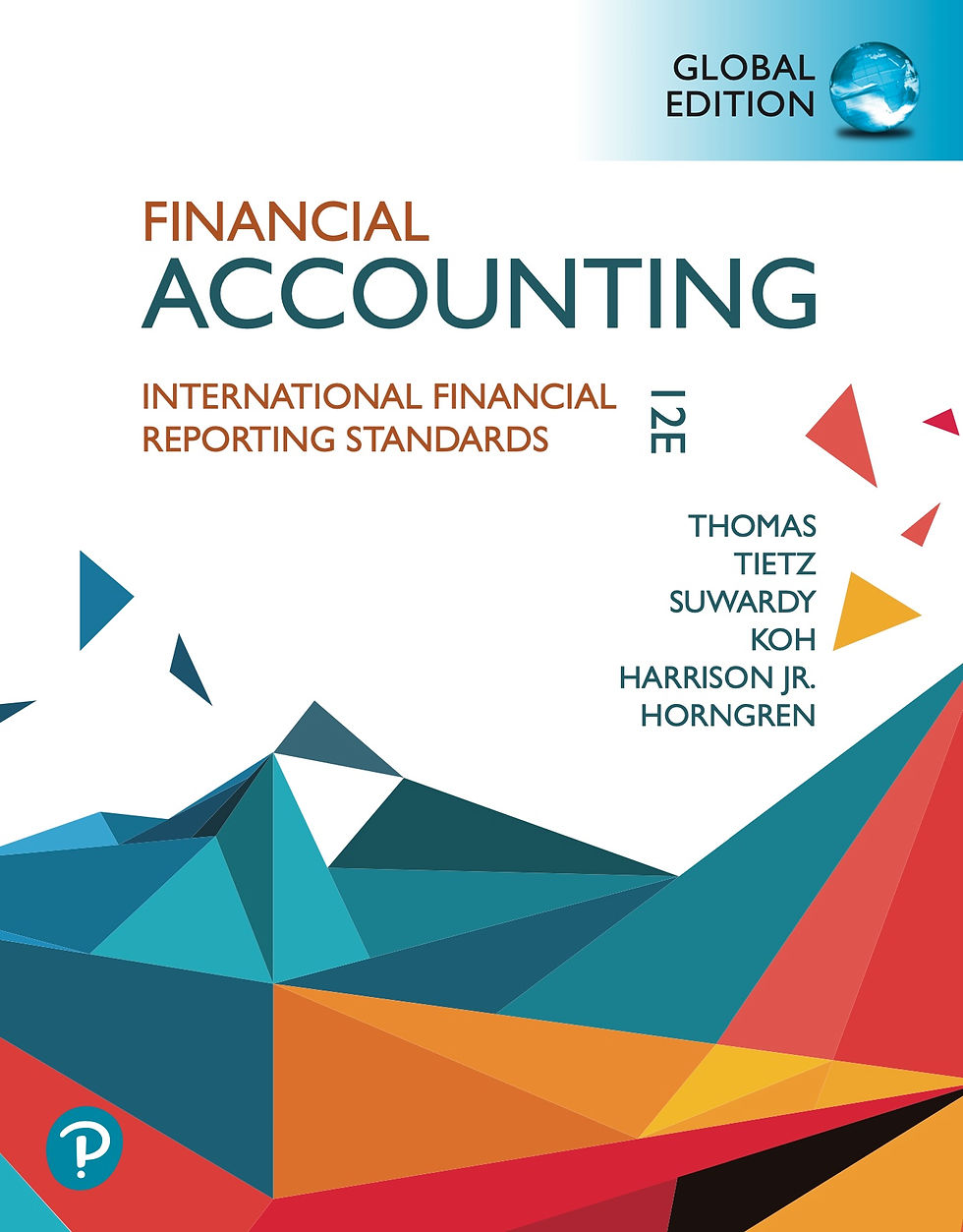 Financial Accounting 12th Edition – C. William Thomas | Book Cover