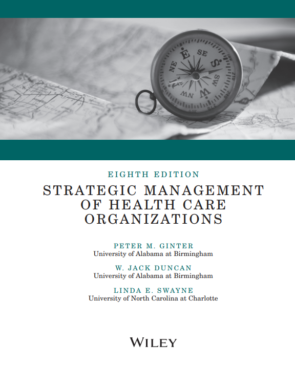 Thumbnail: The Strategic Management of Health Care Organizations 8th Edition