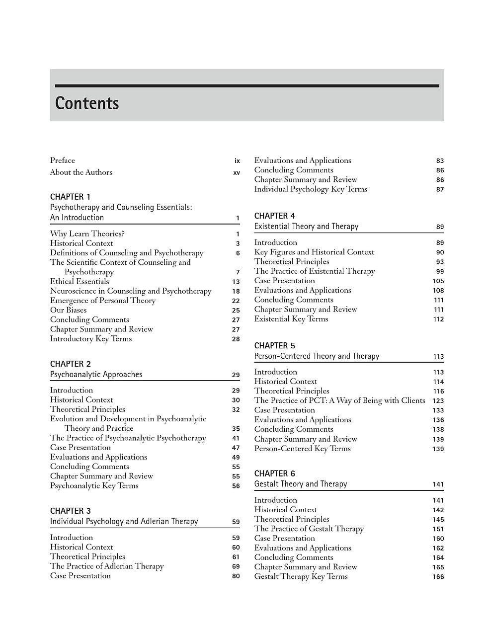 Thumbnail: Counseling and Psychotherapy Theories in Context and Practice 3rd Edition | Book Preview