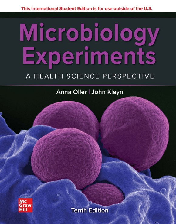 Microbiology Experiments: A Health Science Perspective 10th Edition | Book Cover
