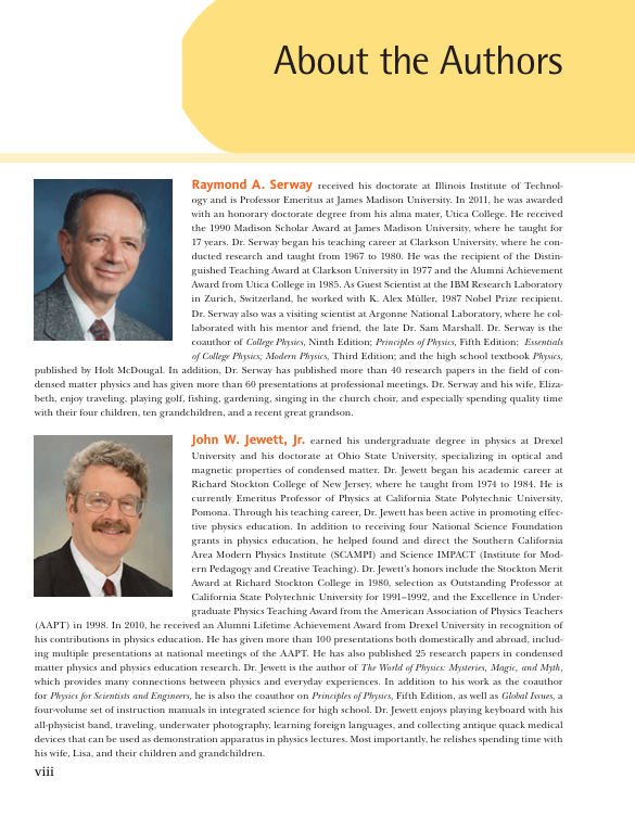 Thumbnail: Physics for Scientists and Engineers with Modern Physics 9th Edition | Book Authors