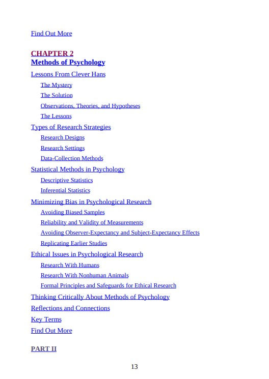 Thumbnail: Psychology 8th Edition | Book Contents