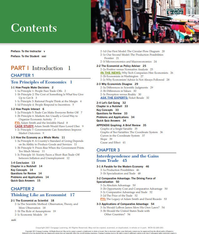 Thumbnail: Principles of Economics 9th Edition | Book Contents