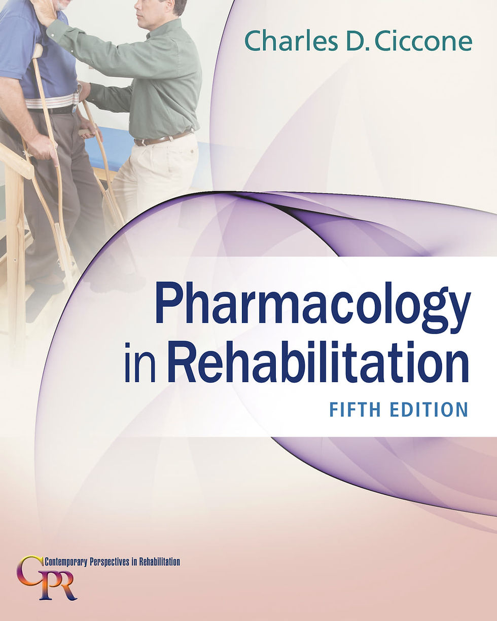 Pharmacology in rehabilitation 5th Edition | Book Preview