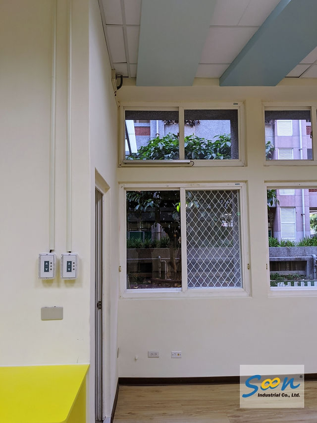 wall switch from control unit