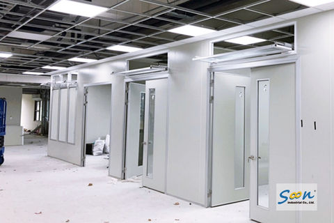 商辦室內自然排煙窗 / 舜元