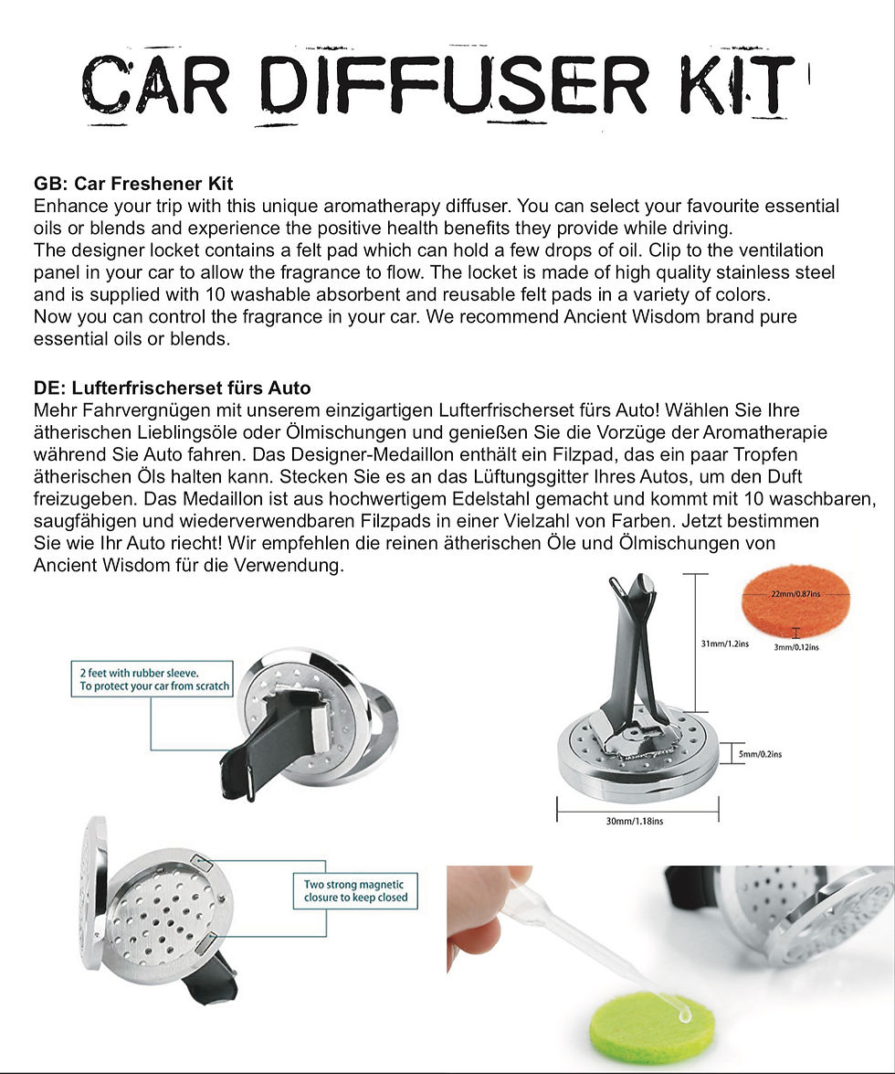 Thumbnail: Car diffuser kit