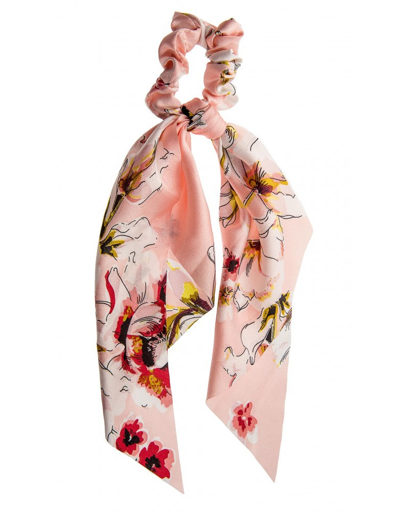 Thumbnail: Floral Hair elastic (scarf)