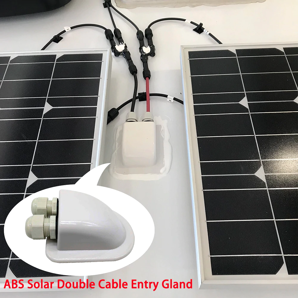 Thumbnail: ACOPOWER 600W 12V Poly Solar RV Kits, 50A MPPT Charge Controller (6x100W 50A)