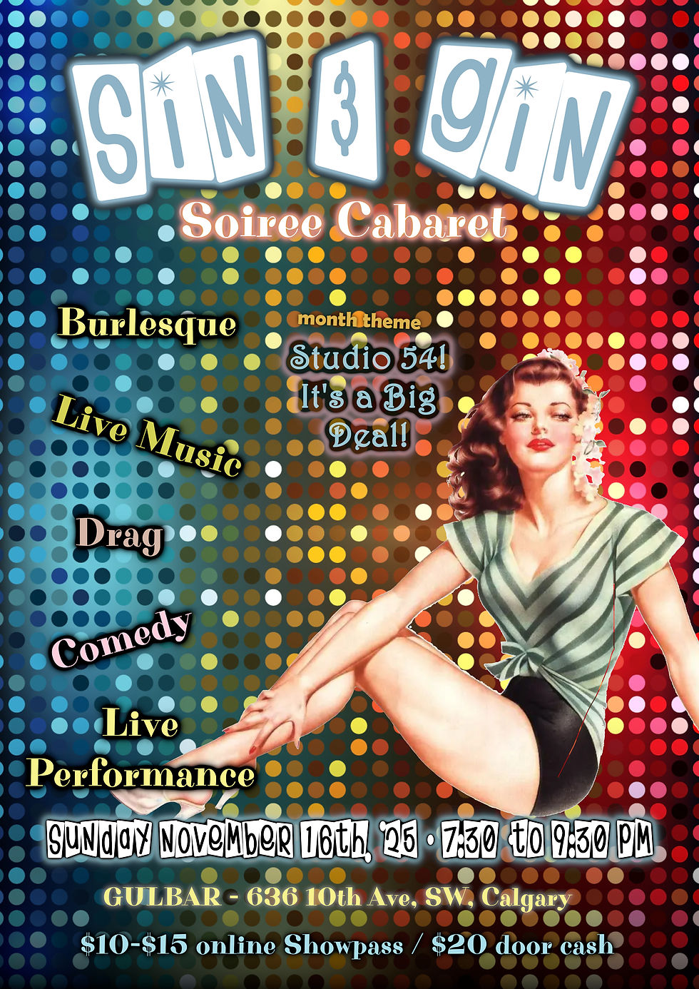 Sin & Gin Soiree Cabaret