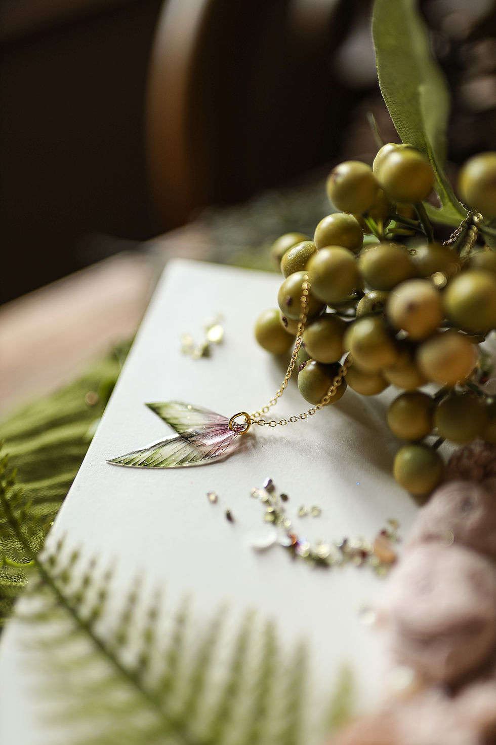 Thumbnail: Serpentine - collier pendentif
