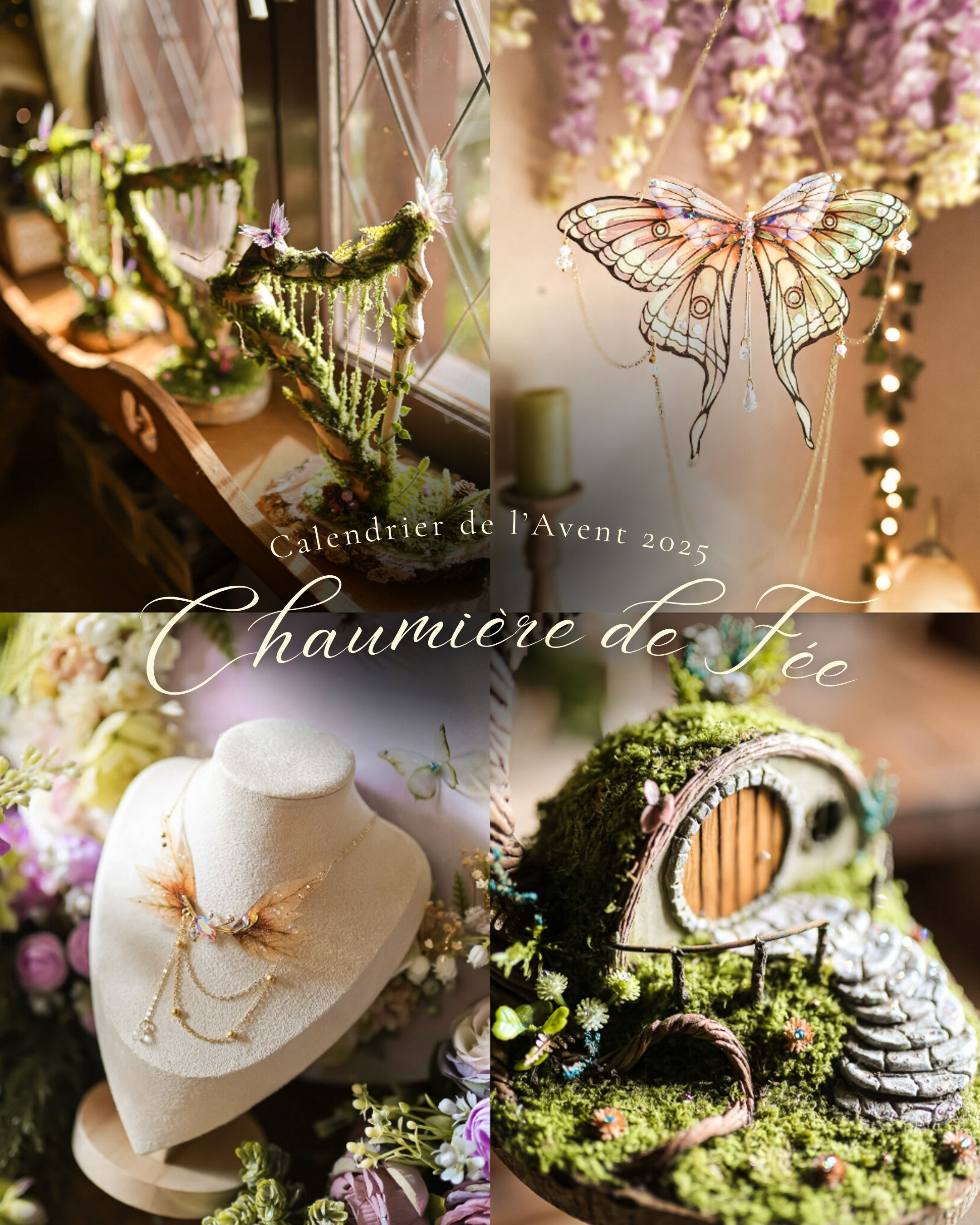 Calendrier de l'Avent 2025 - Chaumière de Fée