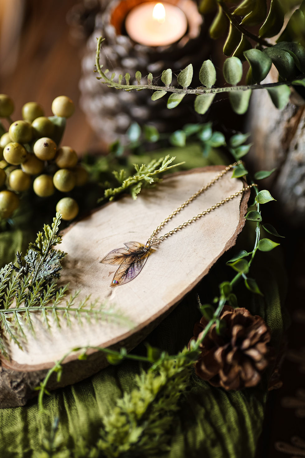 Thumbnail: Hamadryade - collier pendentif