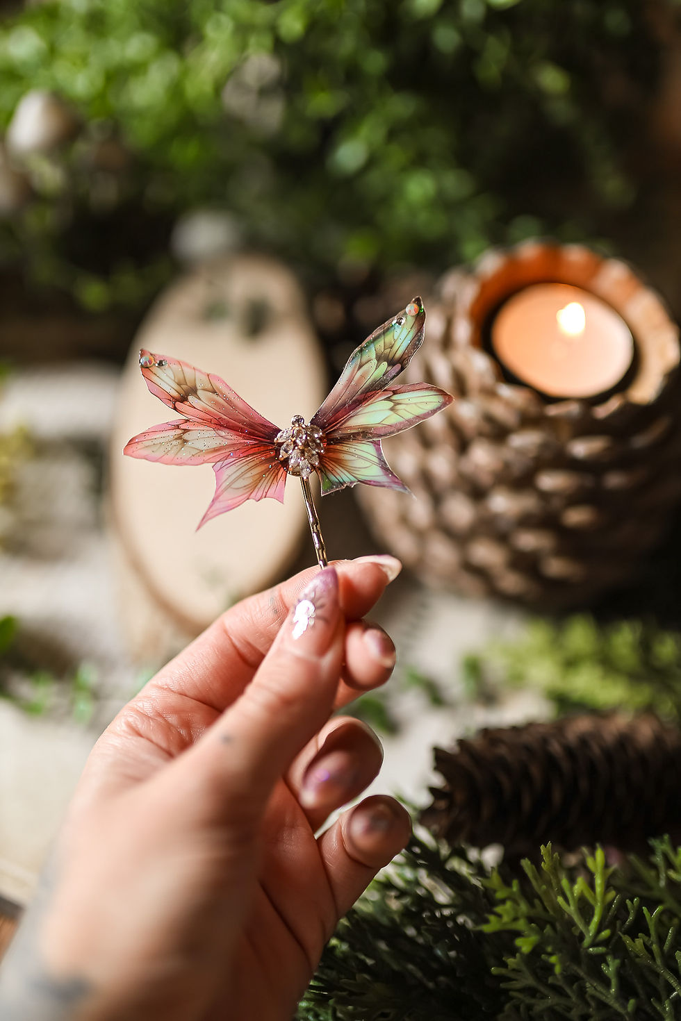Miniature : l'Aube des Elfes - barrette