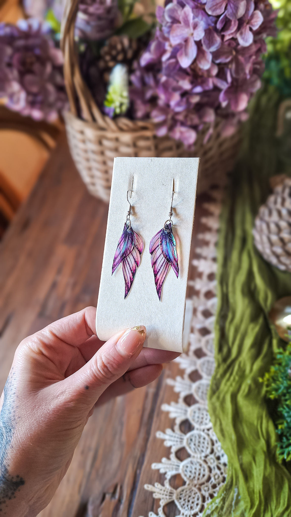 Boucles d'oreilles Valkyrie