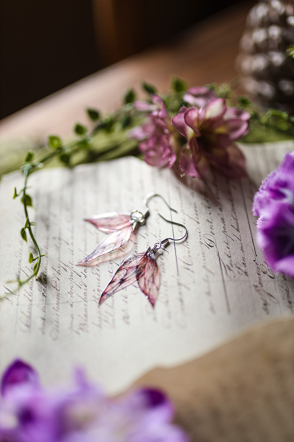 Thumbnail: Aquarelle - boucles d'oreilles