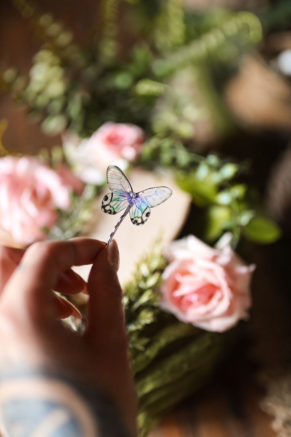 Miniature : Aqua - barrette