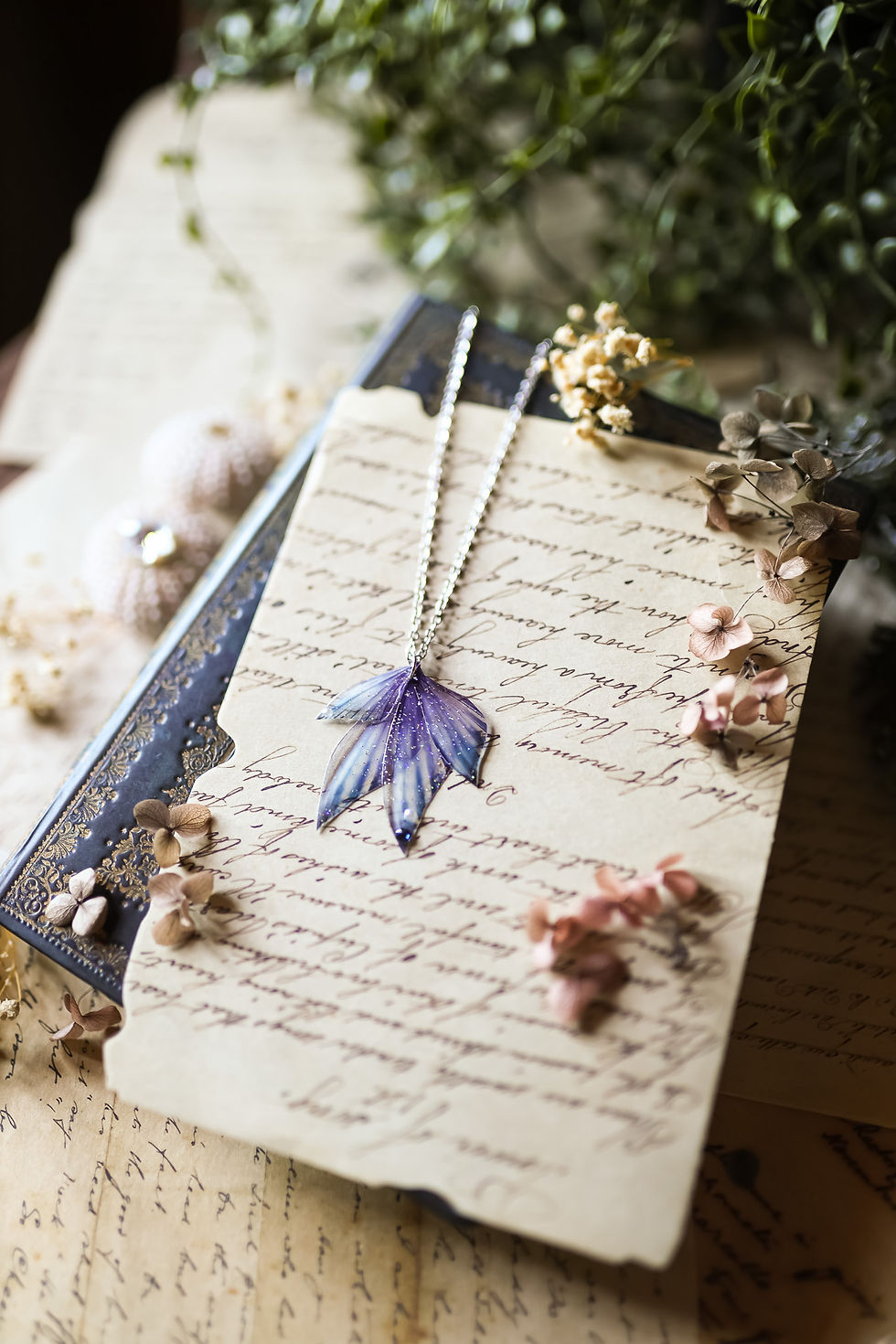 Miniature : Valse des Sirènes - collier pendentif