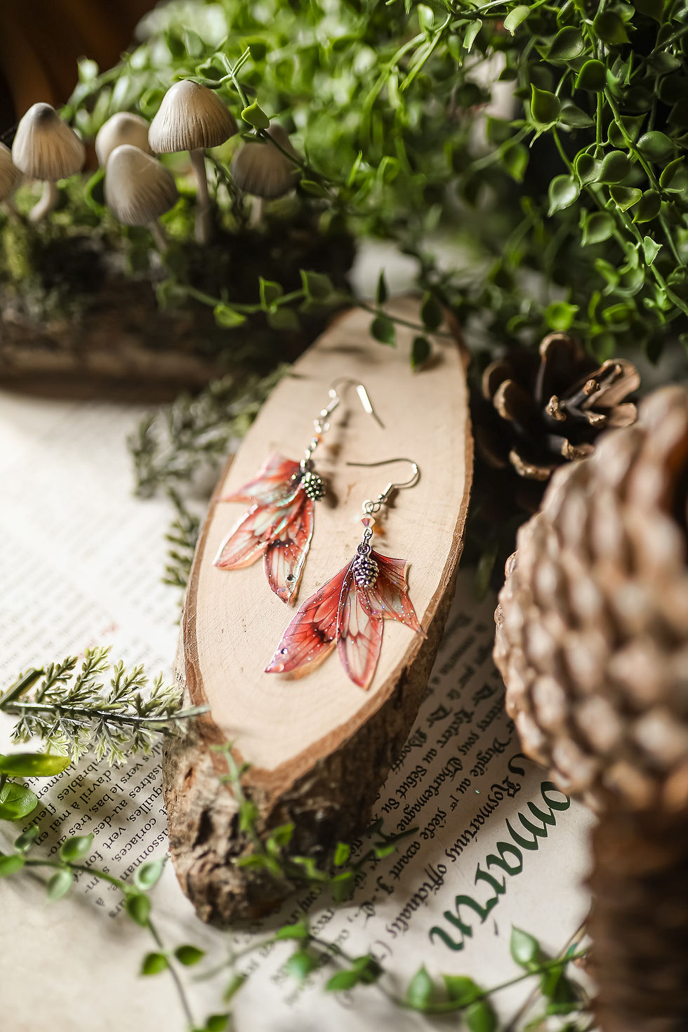 Miniature : l'Aube des Elfes - boucles d'oreilles