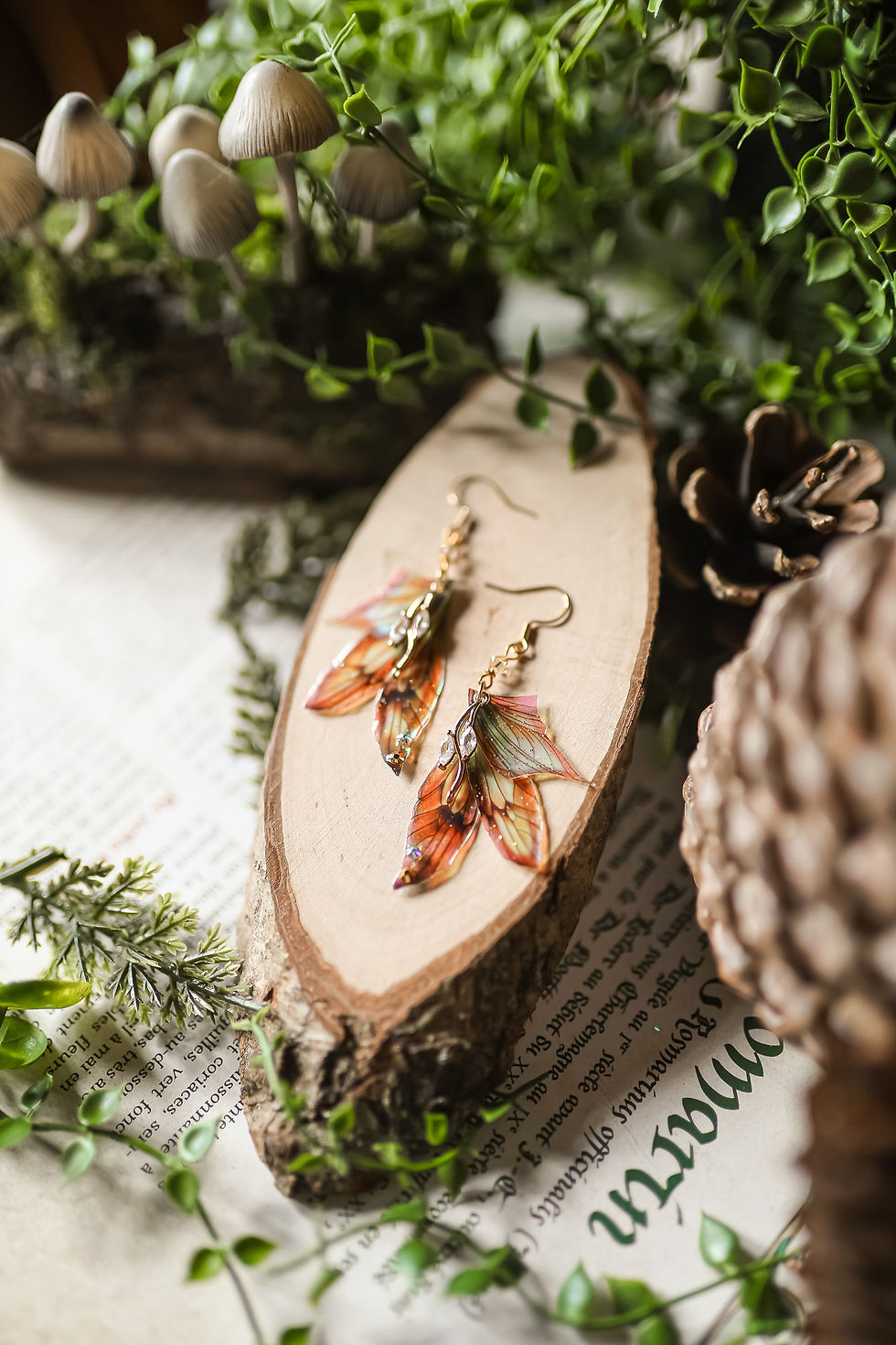 Miniature : l'Aube des Elfes - boucles d'oreilles