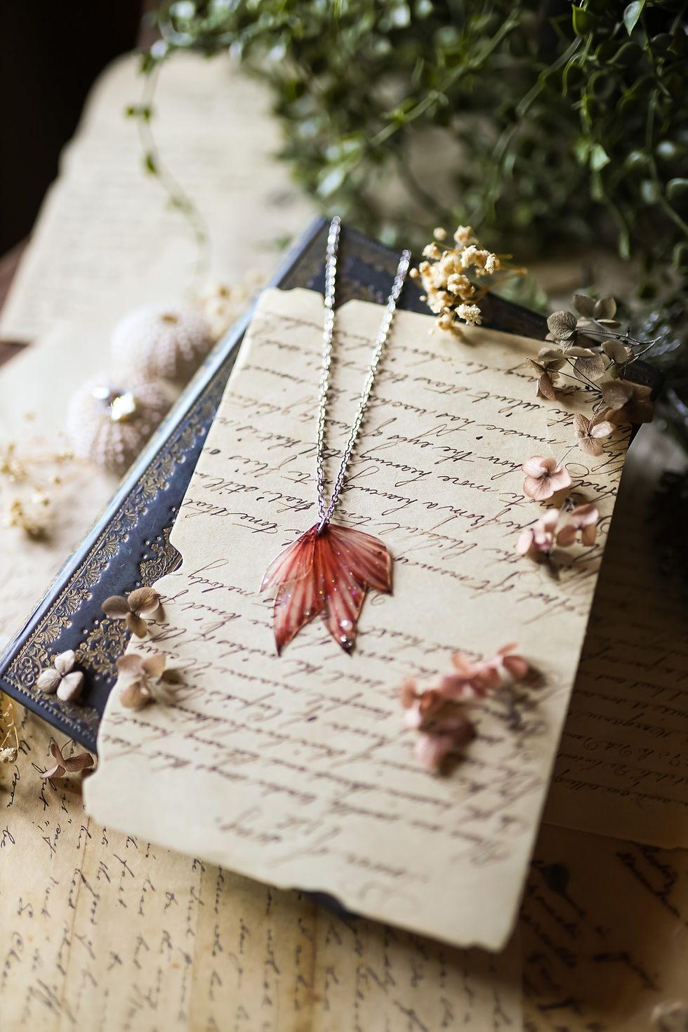Miniature : Valse des Sirènes - collier pendentif