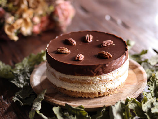 Entremet Pécan & Chocolats 