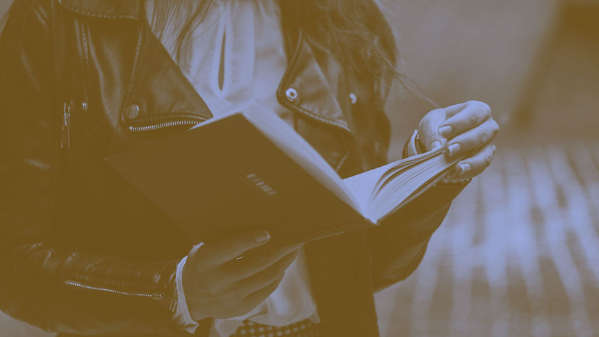 Person Reading Book