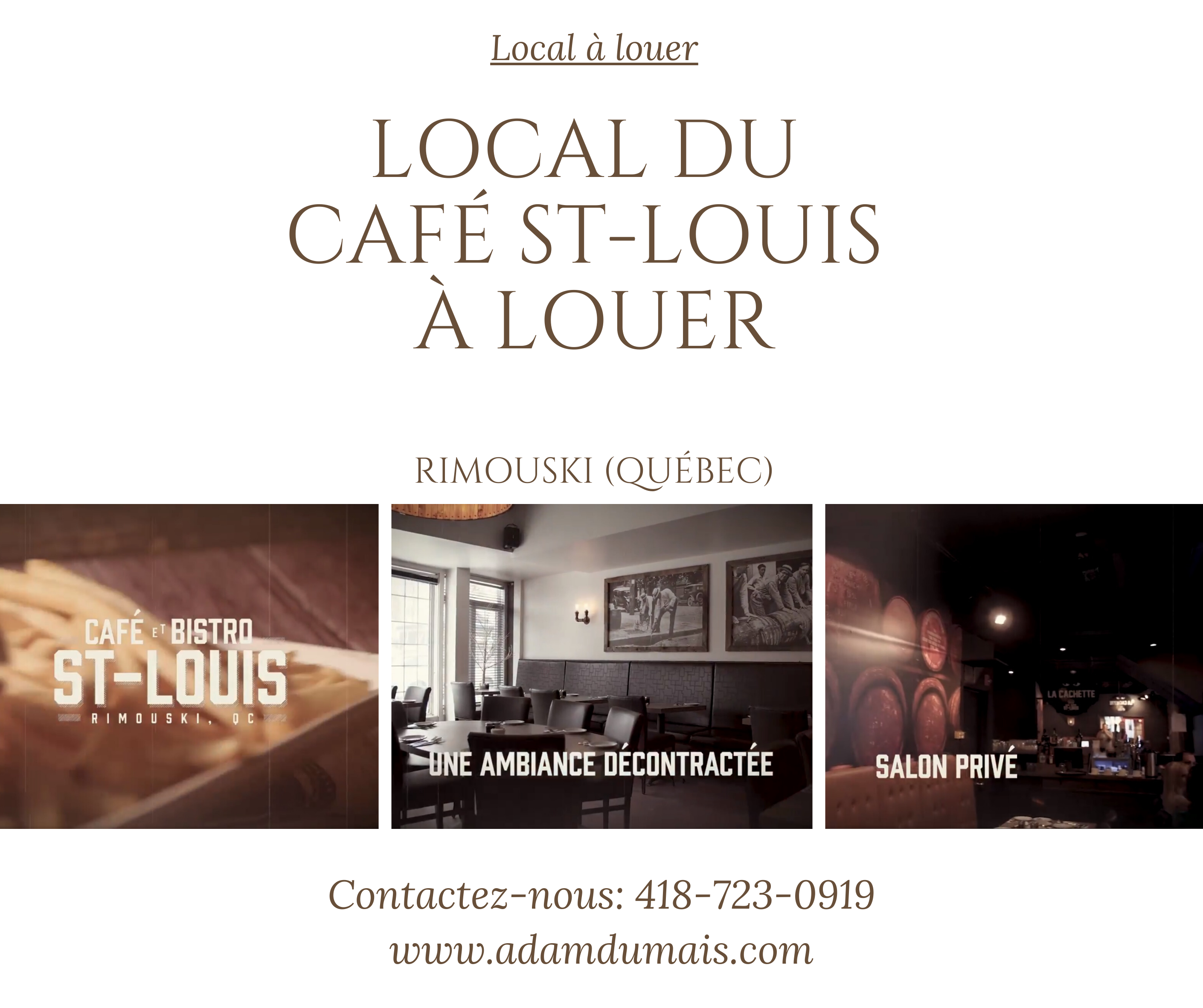 Local à louer
