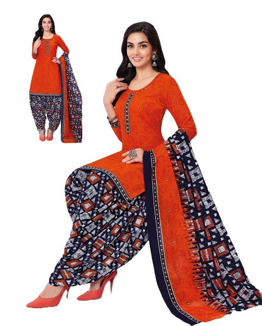 High Quality Cotton Salwar Suit with Patiyala Pants