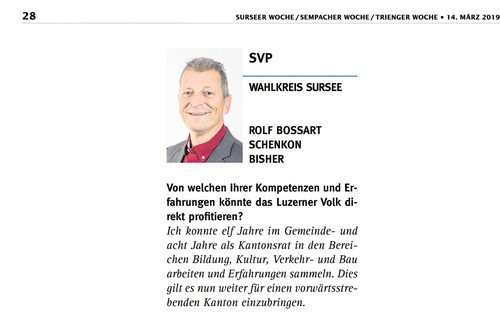 PROFIL SURSEERWOCHE