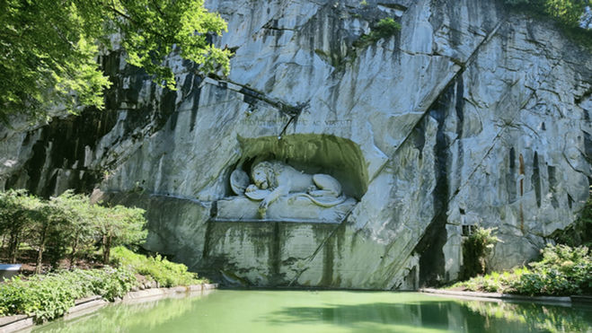 Jubiläum Löwendenkmal Luzern