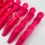 Thumbnail: Peach Nova hair sectioning clips pk of 6