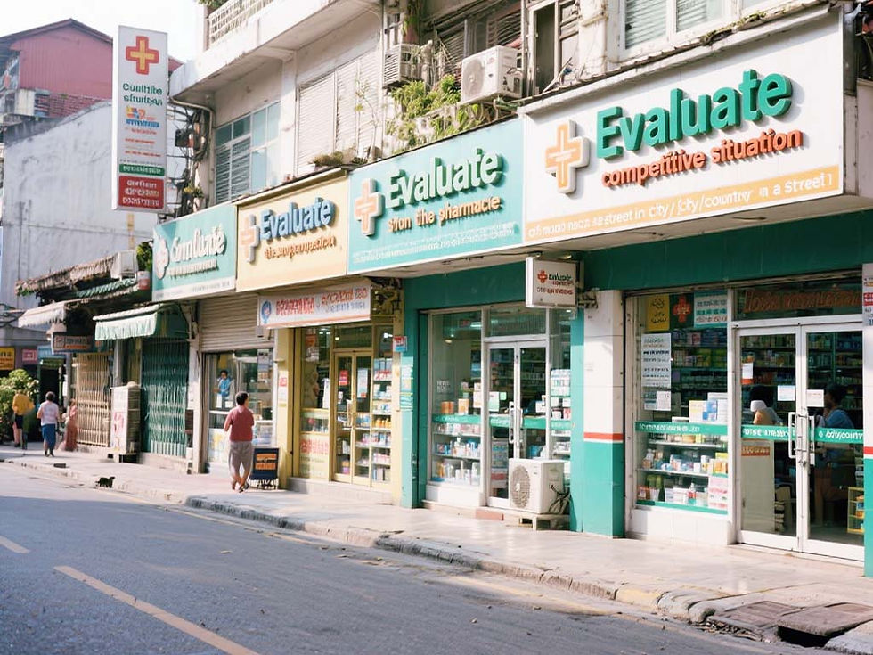 คู่เเข่งร้านขายยา