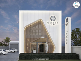ผลงานออกแบบอาคารคลินิก GABLE CLINIC