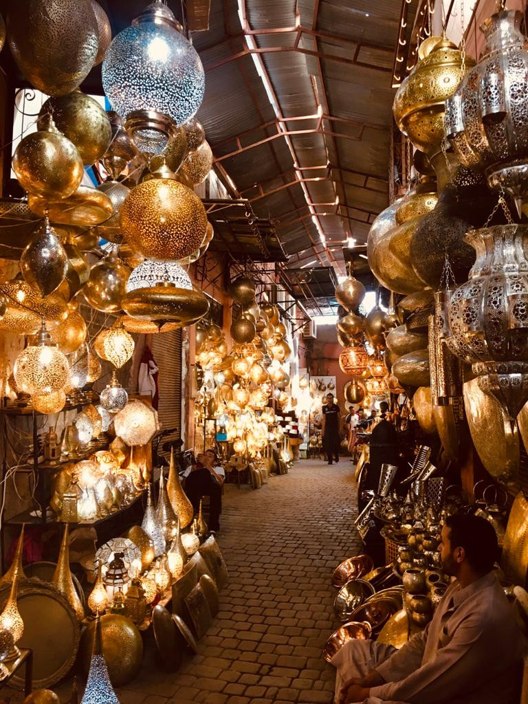 Souk Lampade Marrakech