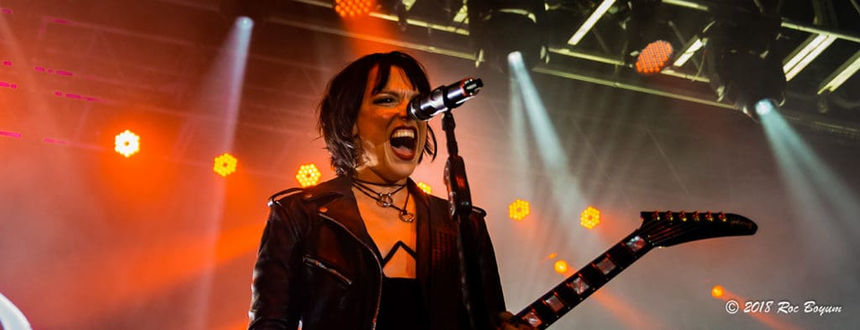 Halestorm Lzzy Hale Funner CA Concert Photography Concert Reviews