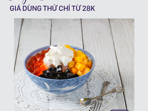 SAWADEE BINGSU - MÓN MỚI TỪ SAWADEE