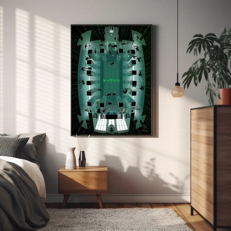 Thumbnail: Matrix poster Ashcharya