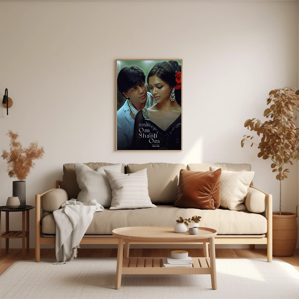 Thumbnail: Om and Shanti sharing a romantic moment from Om Shanti Om.