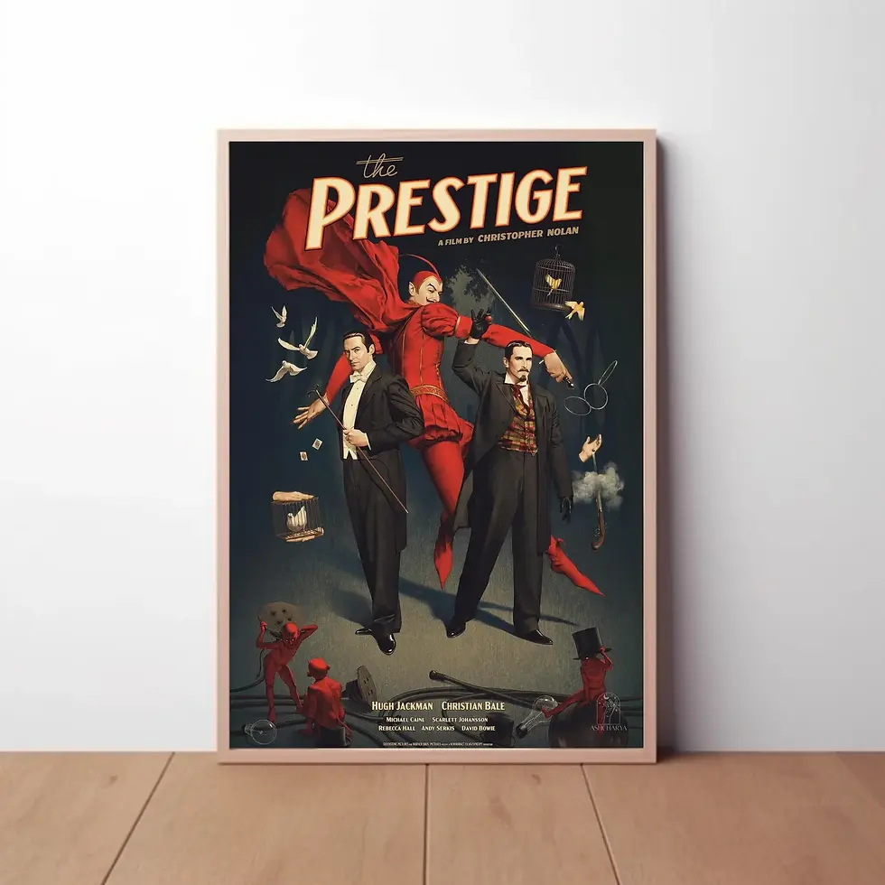 The Prestige Poster Ashcharya