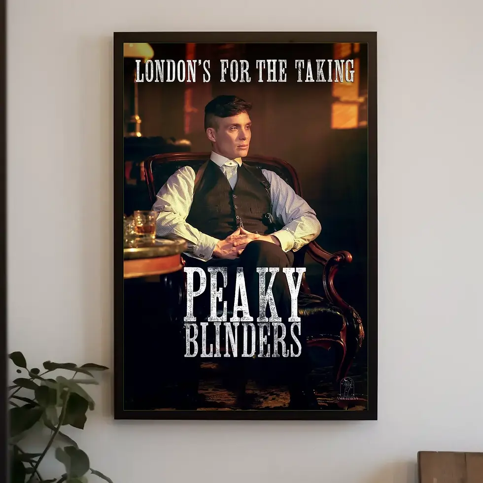 Thumbnail: Peaky Blinders Poster Ashcharya