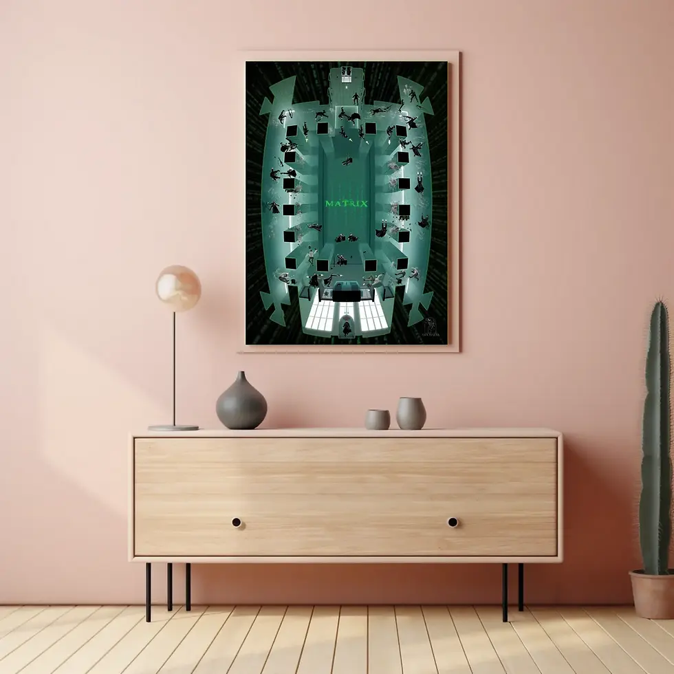 Thumbnail: Matrix poster Ashcharya