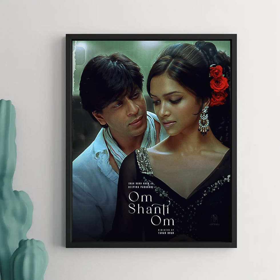 Thumbnail: Om and Shanti sharing a romantic moment from Om Shanti Om.