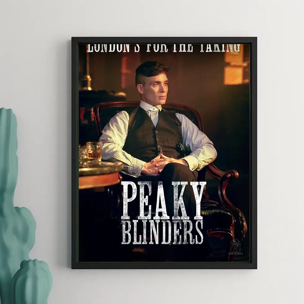 Thumbnail: Peaky Blinders Poster Ashcharya